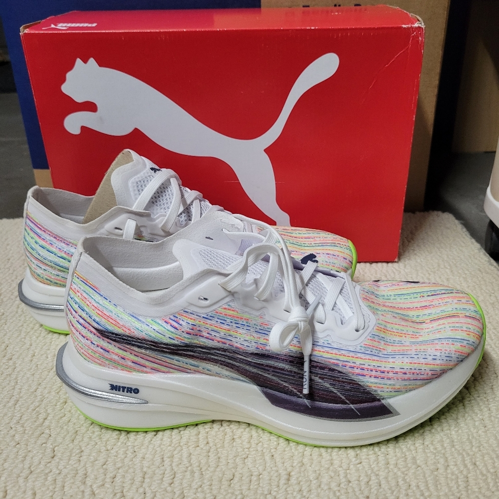 8 1/2 Puma Deviate Nitro Running Sneakers